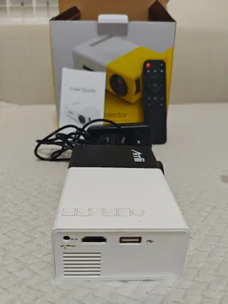 Proyector LED Blanco y Amarillo