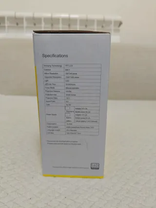 Proyector LED Blanco y Amarillo