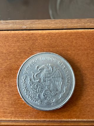 Moneda 5000 Pesos México 1988
