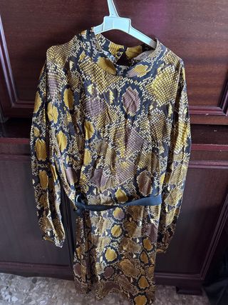Vestido Zara Talla XS Serpiente