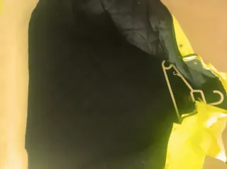 Chaqueta de invierno amarilla reflectante