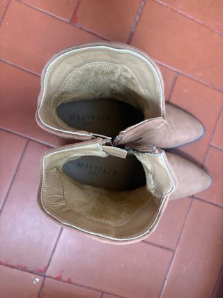 Botas cowboy ante marrones