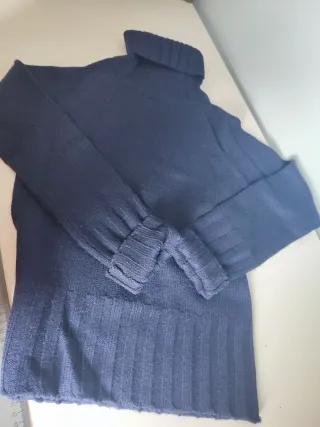 Lote 2 jerséis cuello vuelto Talla S