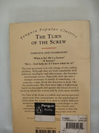 R. Crusoe/Turn of the screw/The age of innocence