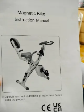 Bicicleta Estática Plegable