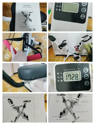 Bicicleta Estática Plegable