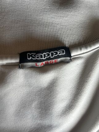 Chaqueta Kappa Vintage Gris y Blanca