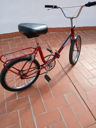 Bicicleta Motoreta 1 Roja