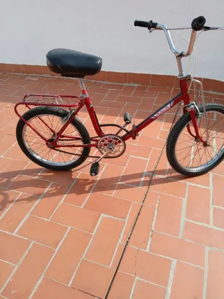 Bicicleta Motoreta 1 Roja
