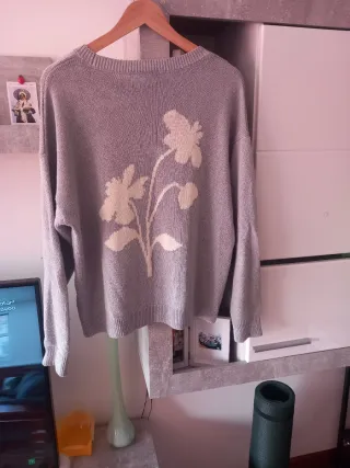 Jersey gris de punto