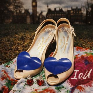 Tacones Vivienne Westwood Anglomania Beige/Azul