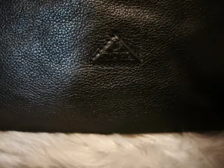Borsa in pelle nera