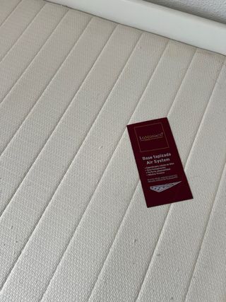 Cama de forja blanca Ikea