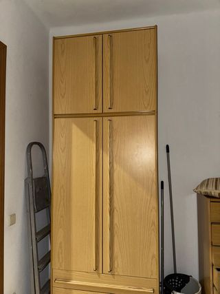 Armario madera 240x90x40