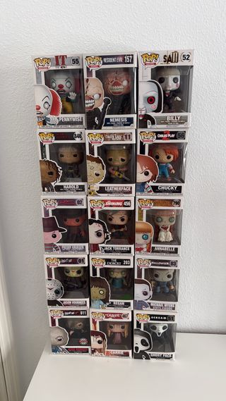 Pack 15 Funko Pop Terror
