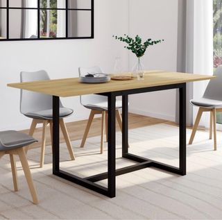 Mesa Comedor Detroit Madera y Metal