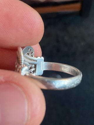 Anillo Plata con diseño 925