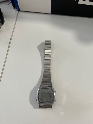 Reloj Casio Digital Plata Mujer