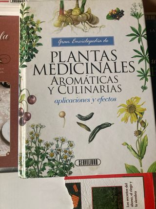 Libros de plantas  medicinales en buen estado