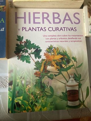 Libros de plantas  medicinales en buen estado