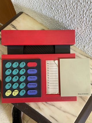 Telefone Bang & Olufsen Vintage Vermelho