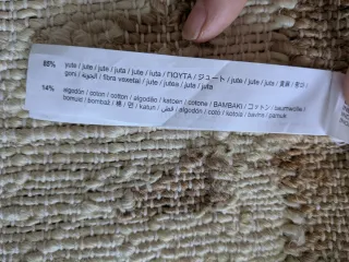 Alfombra NUEVA Zara Home Beige y Marrón