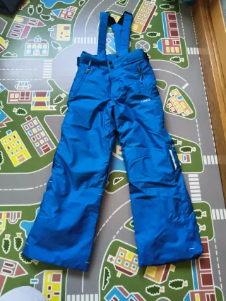Pantalón de esquí para niño azul