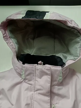 Tuta da neve bambina rosa