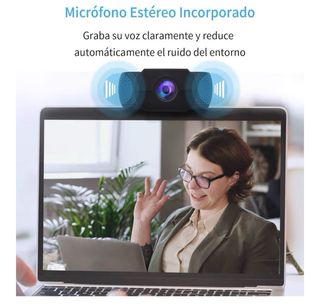 Webcam fullHD USB nera