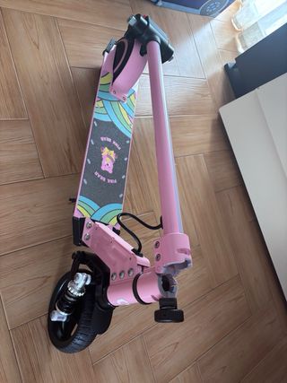 Patinete Eléctrico Simate S5 NIÑOS Rosa Nuevo
