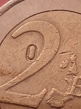 Moneda 2 Euros Finlandia 2010 CON ERROR