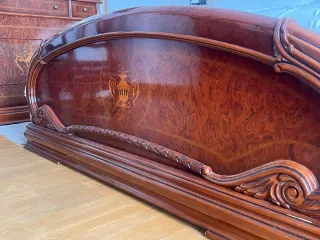 Dormitorio completo madera oscura