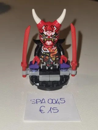 Lego Ninjago Demone Rosso con Spade