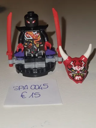 Lego Ninjago Demone Rosso con Spade