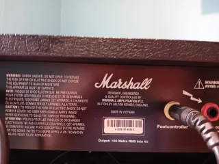 Amplificador Marshall MG412A Negro/Dorado
