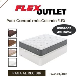 PACK Canapé y Colchón Flex Nuevos  200x200