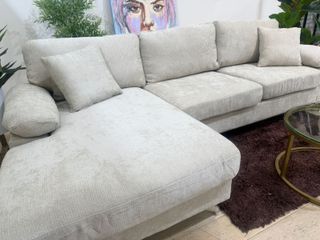 Sofá chaise longue moderno 260x135 cm