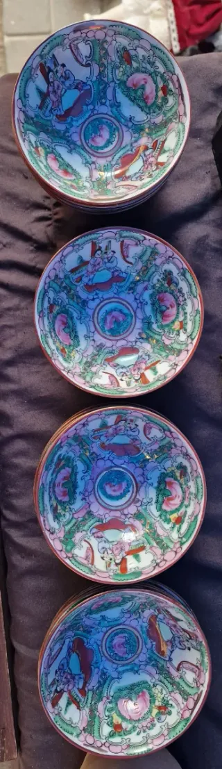 Cuencos chinos de porcelana 15