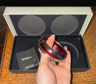 Bracciale componibile Breil rosso e argento