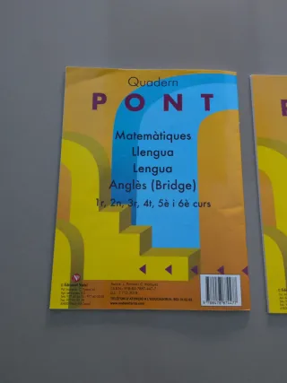 Pont Matemàtiques 1r primària