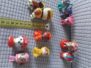 Lote 10 Figuras Paw Patrol,patrulla canina
