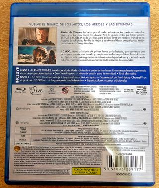 Pack 4 Blu-rays - Épica y Acción