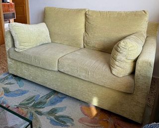 Sofá Cama Cruces 2 Plazas Verde