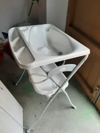 Bañera cambiador para bebé