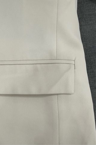 Abrigo oversize doble solapa