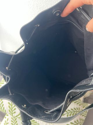 Bolso bombonera piel Zara grande