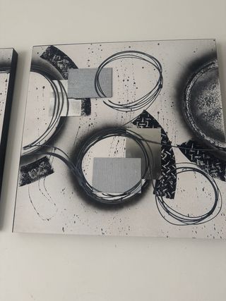 Tríptico Nero, Bianco e Argento