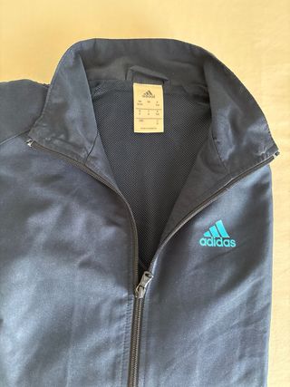 Abito sportivo Adidas per ragazzi in blu e turchese
