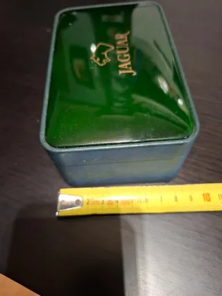 Caja de reloj Jaguar verde