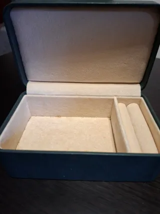 Caja de reloj Jaguar verde